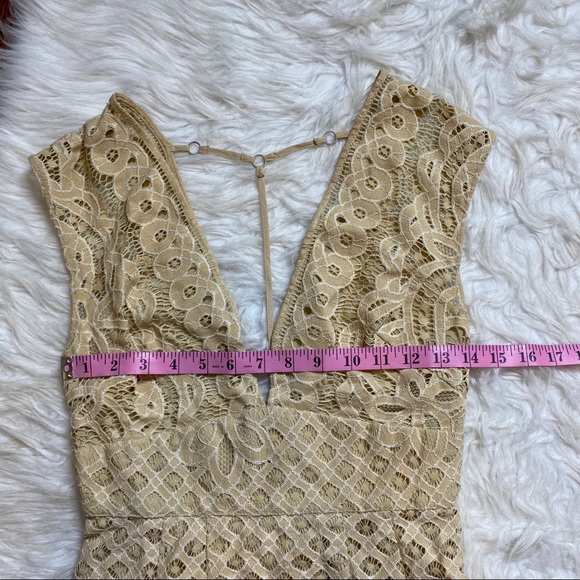 🔥SOLD🔥 Free People One Million Lovers Mini Dress Cream 2 - Picture 15 of 16